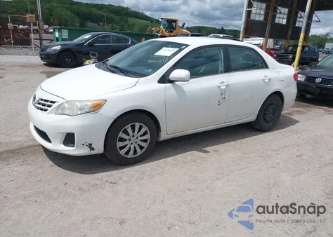 2013 Toyota Corolla Le from USA, damaged, VIN 2T1BU4EE2DC053156